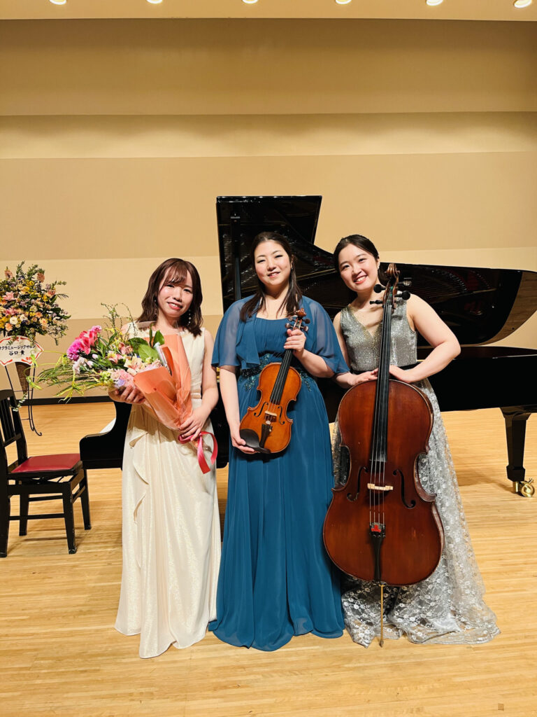 2026/3/8（日）音楽教室発表会 ゲスト演奏 春日井東部市民センター 西尾結花、貫名紗詠、江野藍子